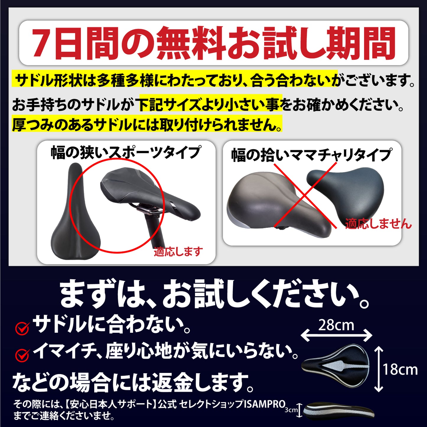 【まるで無重力 3Dハニカム構造が体圧を分散】サドルカバー 痛く無い サドルクッション